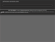 Tablet Screenshot of princess-caravan.com